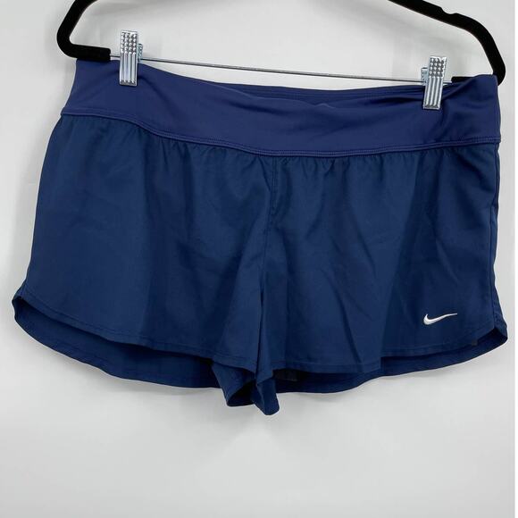Nike Standard Womens Solid Element Swim Boardshort Midnight Navy NEW Size XL - Picture 2 of 12